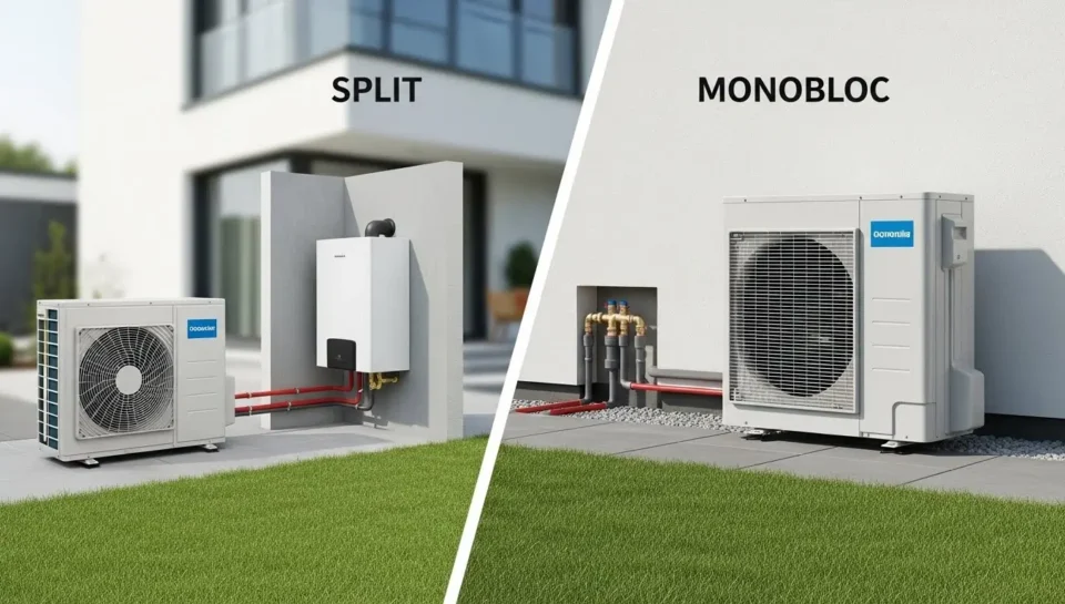 pompa ciepła Split czy Monobloc