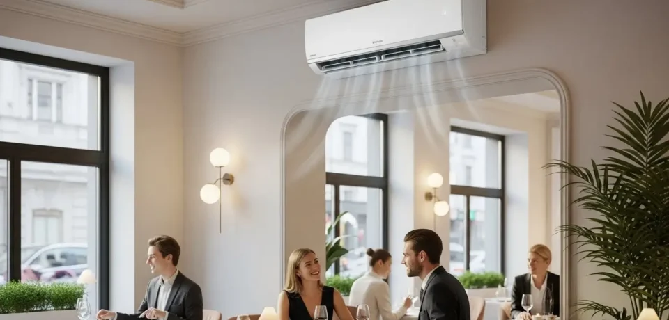 Klimatyzacja w restauracji