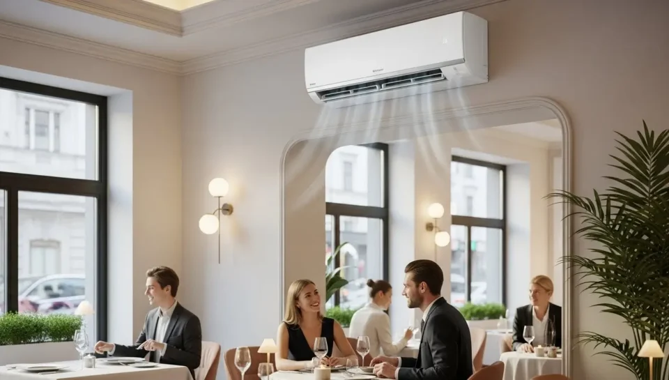 Klimatyzacja w restauracji