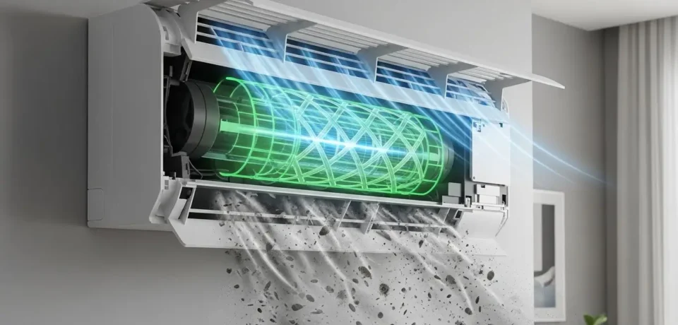 Oczyszczanie powietrza w klimatyzatorach